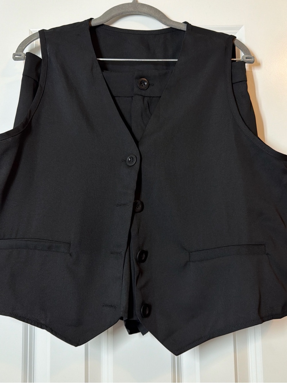Black matching Vest + Short set
